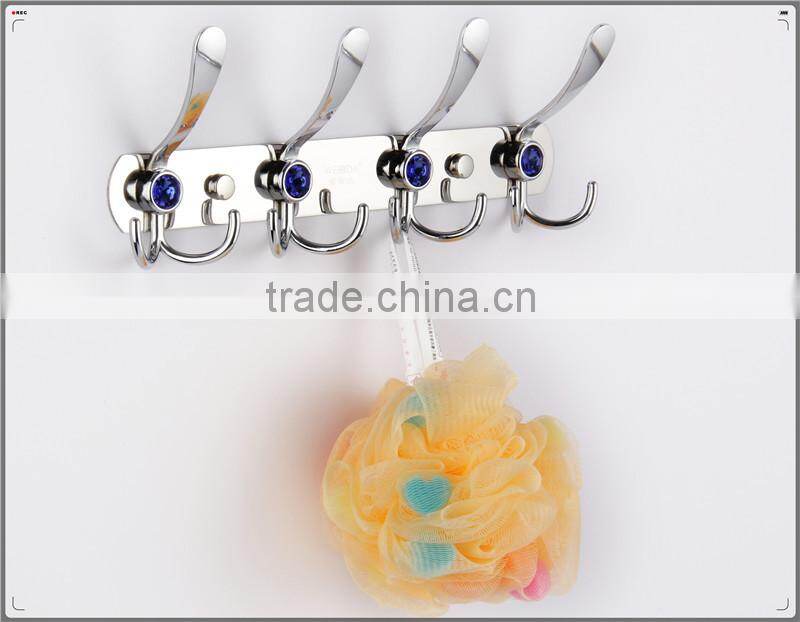 Wesda aluminum alloy bathroom wall hanger bathroom accessory hook 315