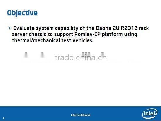 2U 8*2.5''/3.5'' HDD with 500W Power Supply and sliding kit Storage Server Case