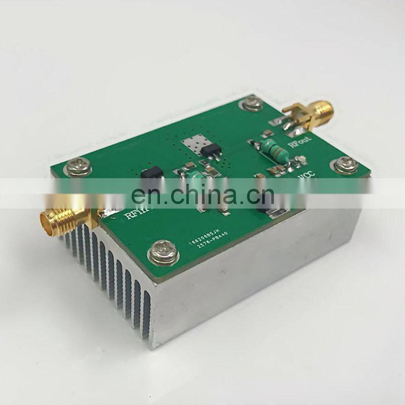 1.6W HF FM VHF UHF RF Power Amplifier 1-512MHz Wideband Amplifier For FM Amateur Radio Walkie Talkie