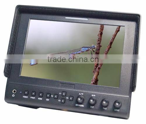 Latest 7" 3G-SDI Field Monitor with Advanced Functions for DSLR & Full HD Camcorde
