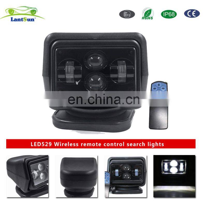 60W  led work light 6800lm led search light wireless remote control LED529