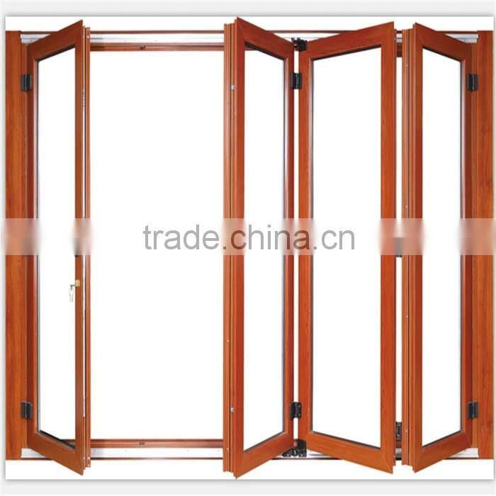 Hot Product Custom Made Aluminum Exterior Glass Folding Doors