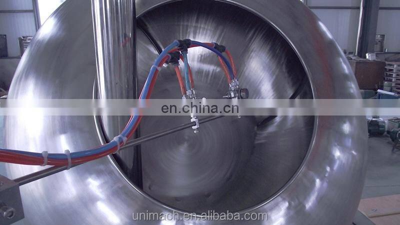 BY series Water Chestnut Pill Sugar Coating Machine is the best-selling tablet film machine with the best price so far