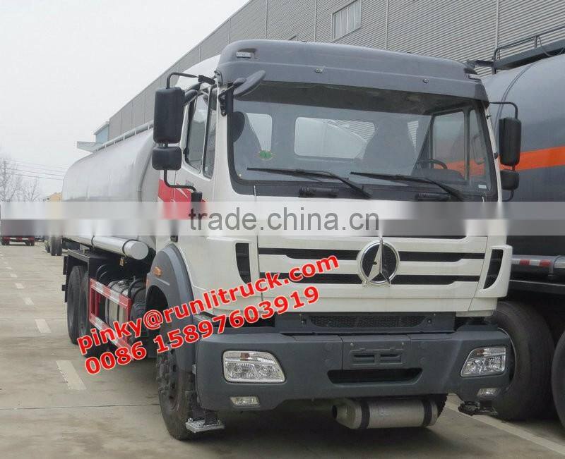 Cheaper Price Beiben 10Wheels Oil Tank Truck 25000Liters Oil Truck Fuel Delivery Trucks For Sales