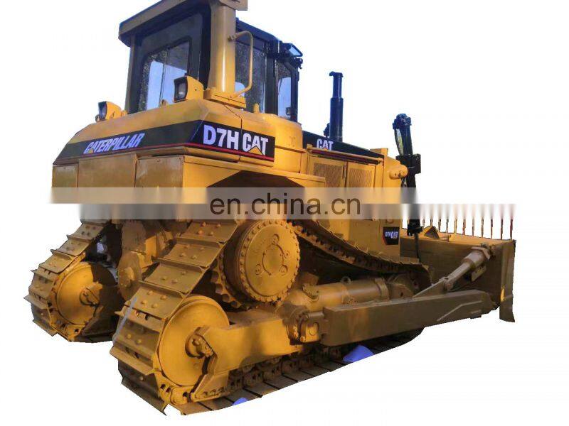 lower working hours used second hand cat caterpillar dozer D7 bulldozer with ripper on sale
