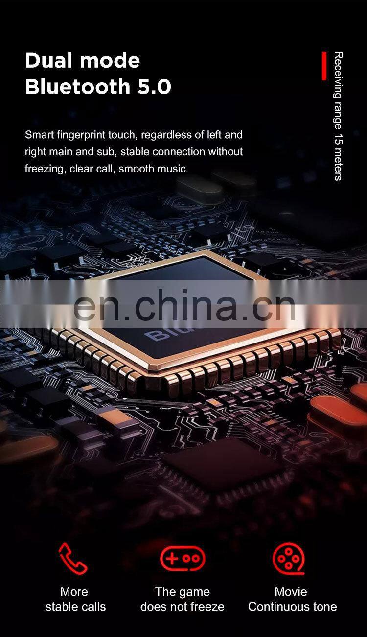 2020 new P68 TWS sport earbuds airoha 1536U chipset IPX7 waterproof dustproof bt 5.0 touch earphone headset wireless headphones