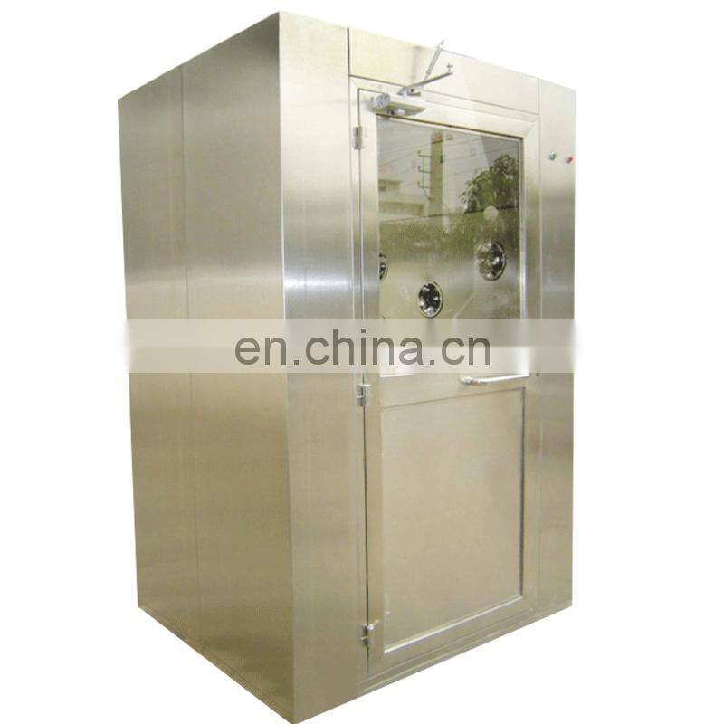Professional Manufacture High Efficiency Cleanroom Air shower Class 100 48 Nozzles Air Shower Room