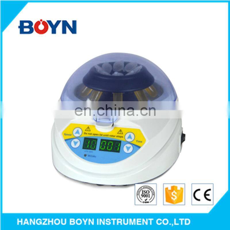 Type Mini-10K+ portable mini centrifuge prp with 8 tube holes