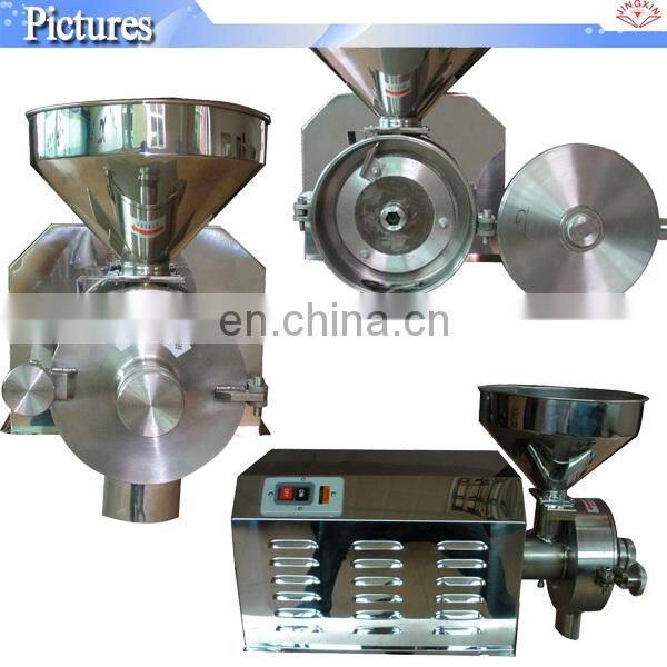 Electric 304 stainless steel small flour mill machine home flour mill machine small flour milling machine