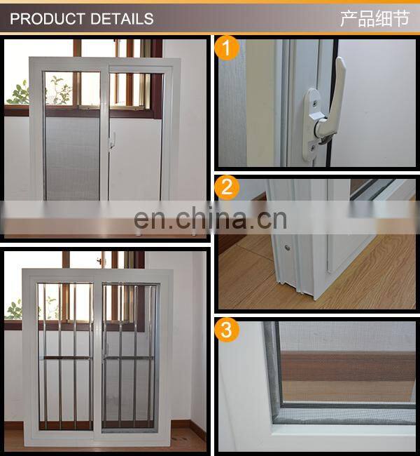 cheap upvc sliding window with mosquito net for sale in philippines security mesh