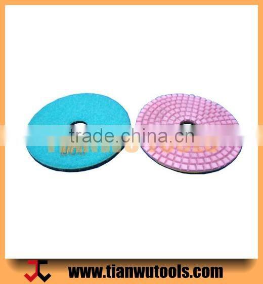 3" soft type diamond floor polishing pads