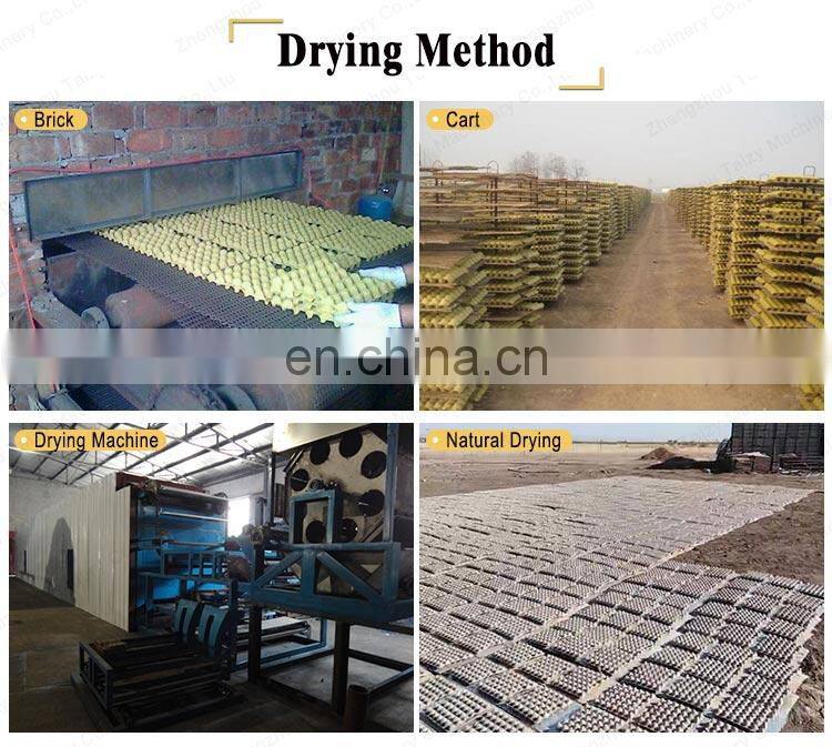 pulp moulding egg fruit tray machine Recycling Waste Paper Egg Tray Machine With CE Approved
