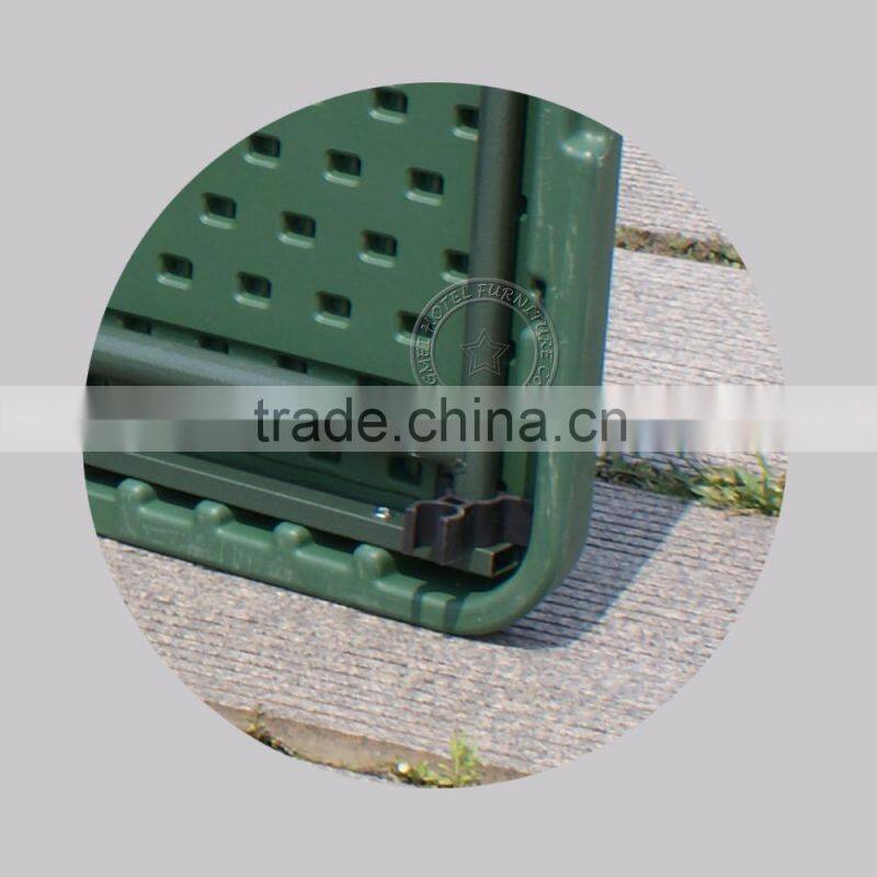 Outdoor Plastic Green Table For Events