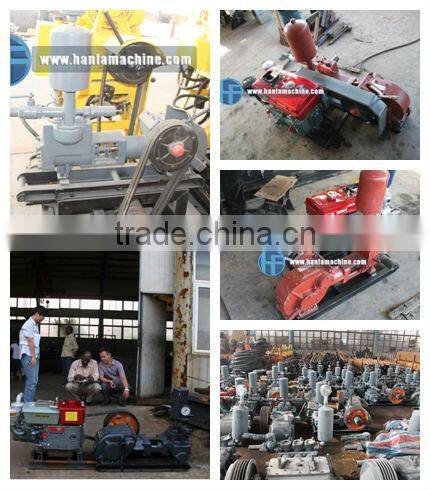 Hydraulic,700-1000m depth,can drill hard rock!!! HF-4T practical core drilling rig