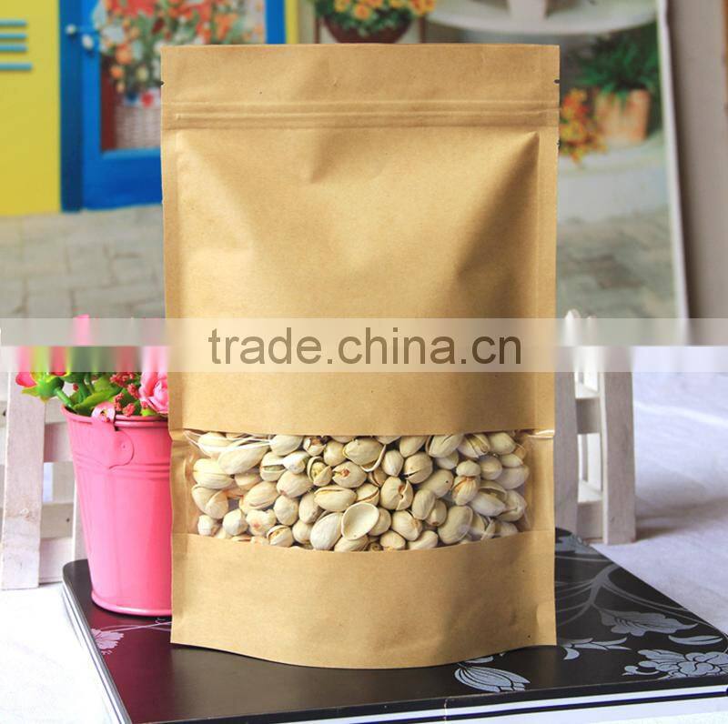 Custom Packaging MEQ Design Printing Paper Zip Lock Bag