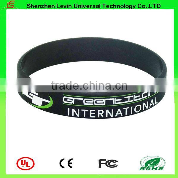 Fast Production Fashion Logo Printing Advertising Cheap Recycle Silicone Wristband