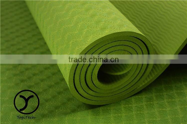 Anti-Tear eco jute inflatable eva yoga mat