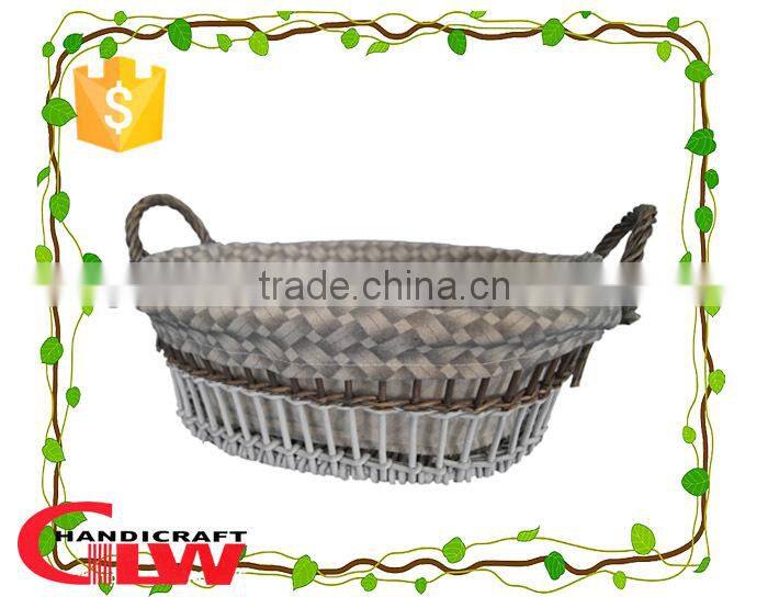 set of 3 heart shape wicker baskets,wicker hearts,willow storage basket
