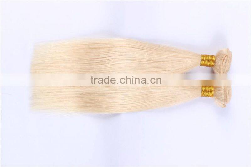 Cheap quality virgin human hair cheap blonde hair bundles
