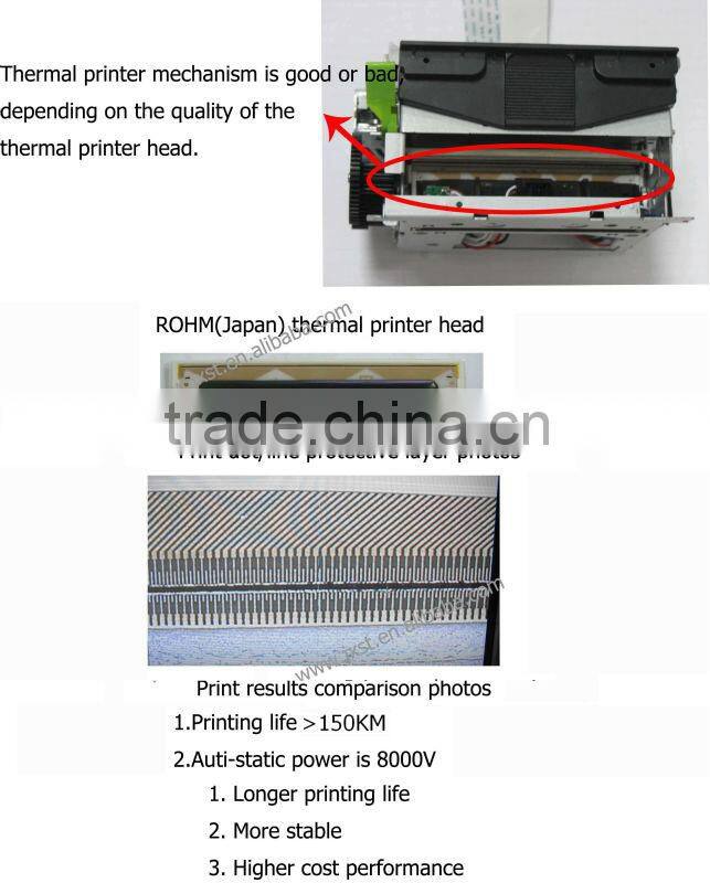For Epson M-T532 thermal printer mechanism JX-3R-021