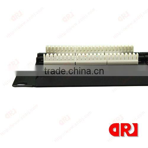 DRJ cat6A UTP 24 port patch panel