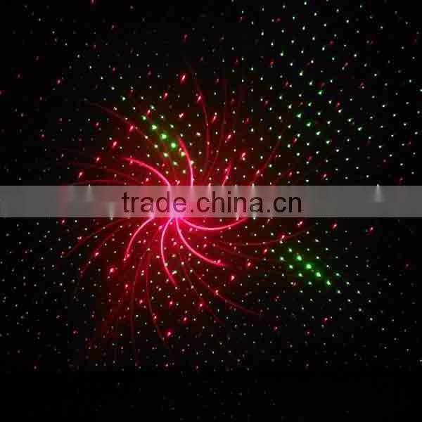 amazing double color effect Christmas grating laser lighting