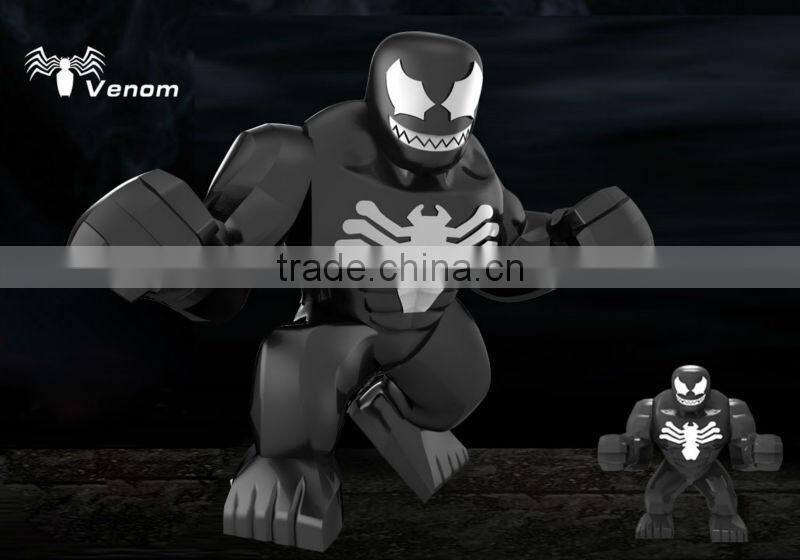 Decool bricks 0182 SuperHero 7.5cm action Figures Venom Model Minifigure Building bricks Blocks Toys
