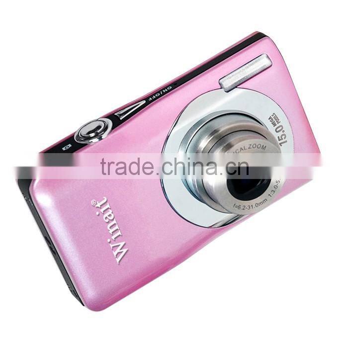DC-V100 15 MP digital camera + 2.7"' TFT display + 5x Optical Zoom digital camera Brand New Digital Camera