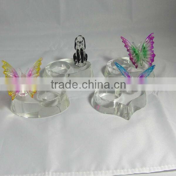 Glass various animals gift
