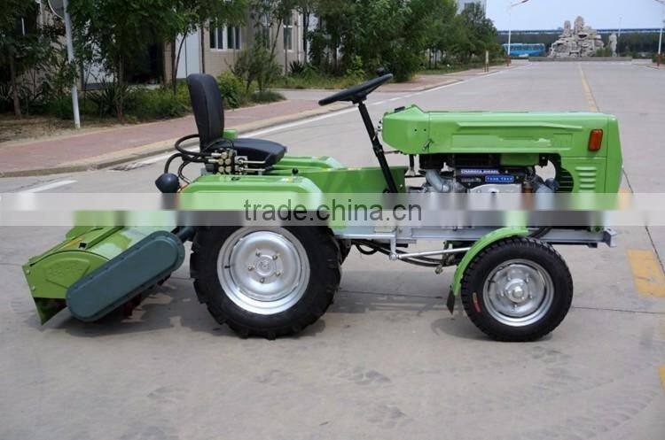 mini tractor sales in Russian with power tiller