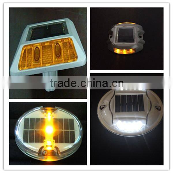 outdoor warning LED solar road studs with factory price