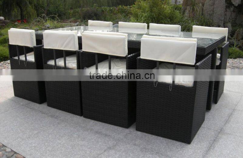 2016 Rattan outdoor wicker furniture rattan cube garden furniture synthetic rattan furniture cheap