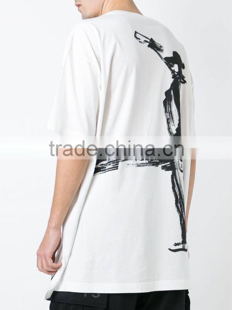 2016 Guangzhou Hongxiong OEM customized short sleeves plus size fashionable men spring summer high quality new style men t-shirt