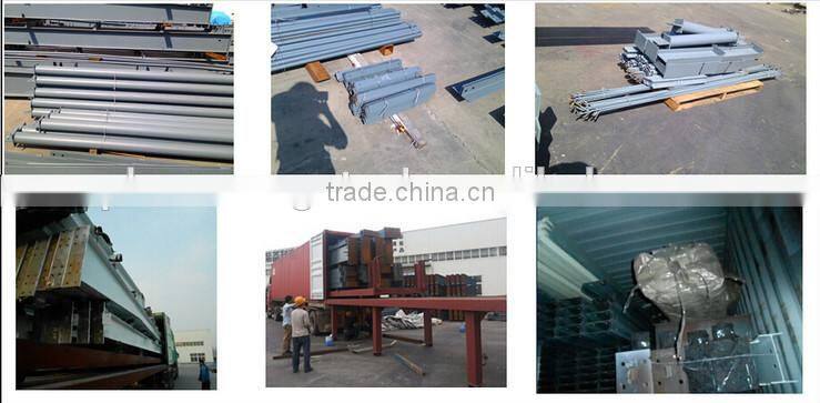 low cost automaticly light steel structure poultry layer broiler shed design