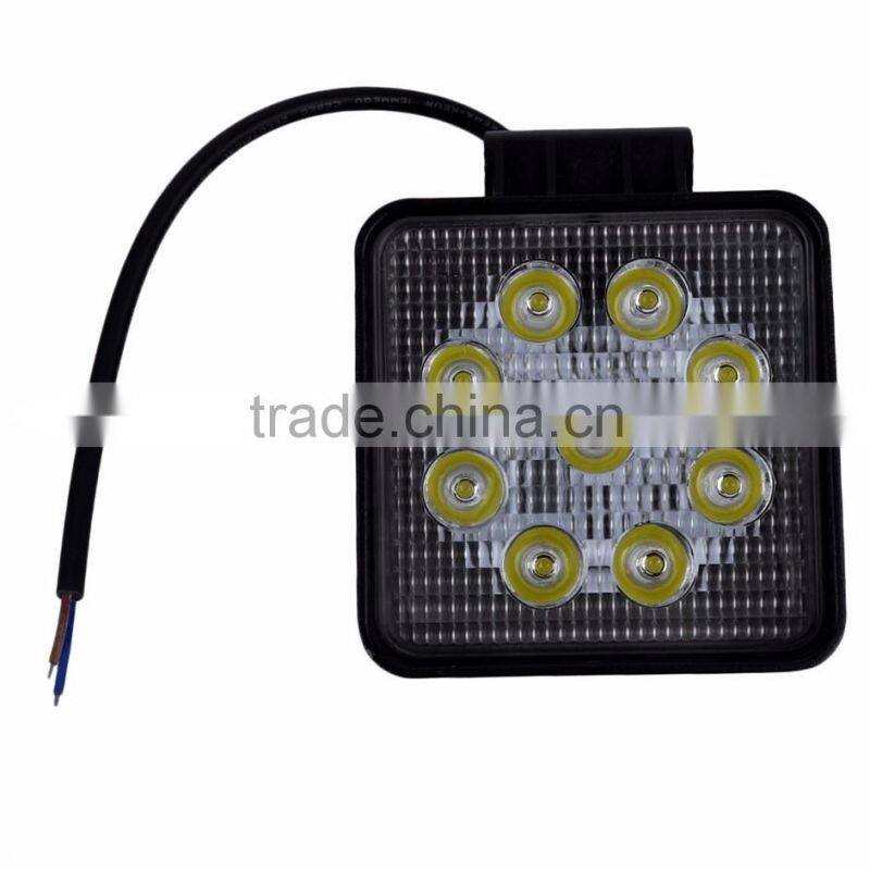 SUV Epistar 27W LED Work Light Spot Flood Combo Beam Truck Trailer LED Work Light LED Work Light 27W Waterproof Work Light