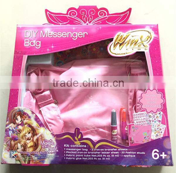 DIY Anime Messenger Bag