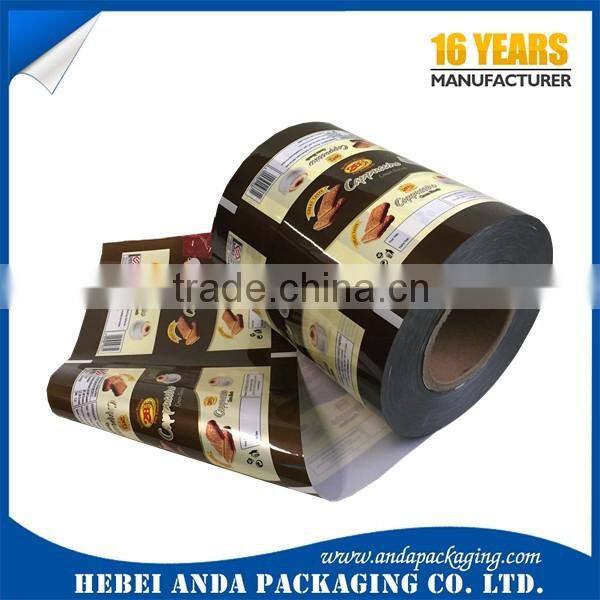 cookie packaging printing film roll/biscuit plastic wrapping film/packaging & printing