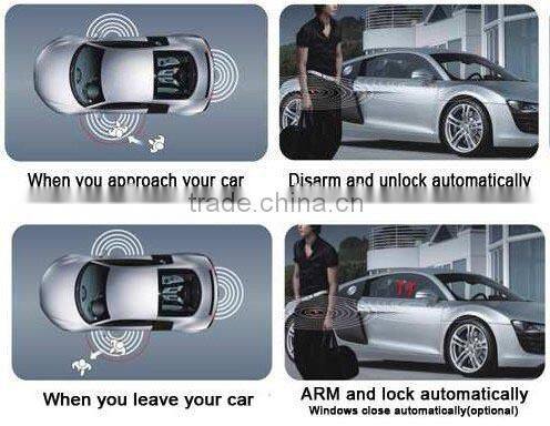 car smart Key start stop push button with Remote&PKE Passive Keyless Entry for universal car