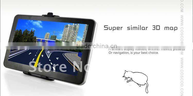 M050- 5 inch tablet gps with bluetooth for Europe map