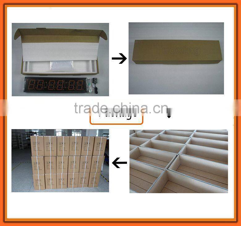 4 inch 6 digit LED 220 volt timer