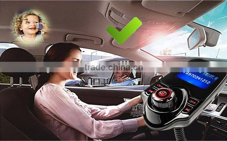 bluetooth Caller,FM transmitter bluetooth car charger MP3