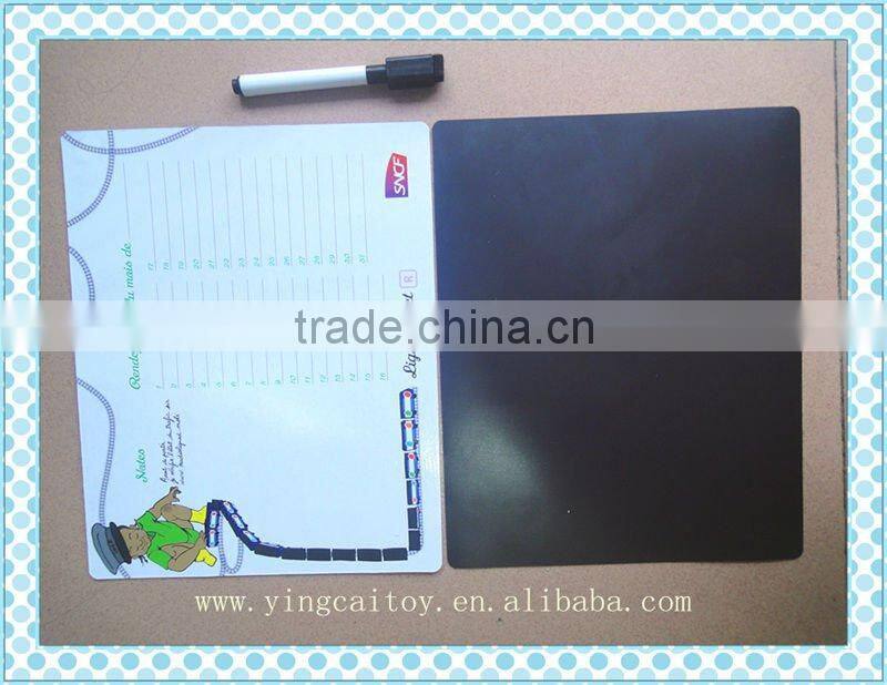 Magnet message board; magnetic writing board