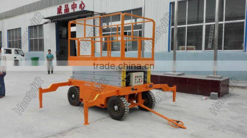 8m towable scissors lift manlift