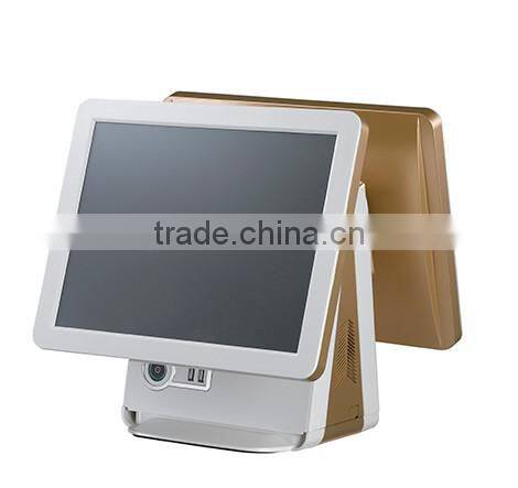 Android OS 15 inch LED touch screen monitor point of sale bundle for clothing and apparel stores