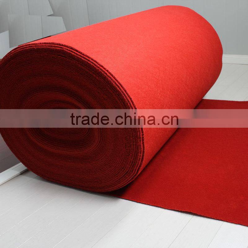 needle punch carpet with one color jacquard nonwoven