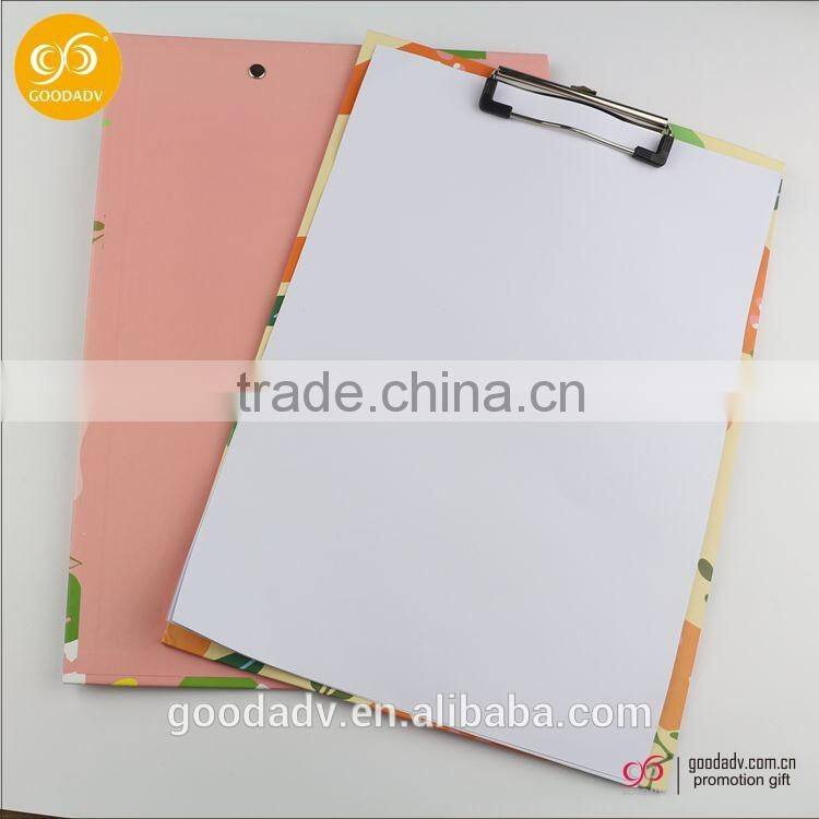 china supplier Wholesale A4 writing board clip file folder