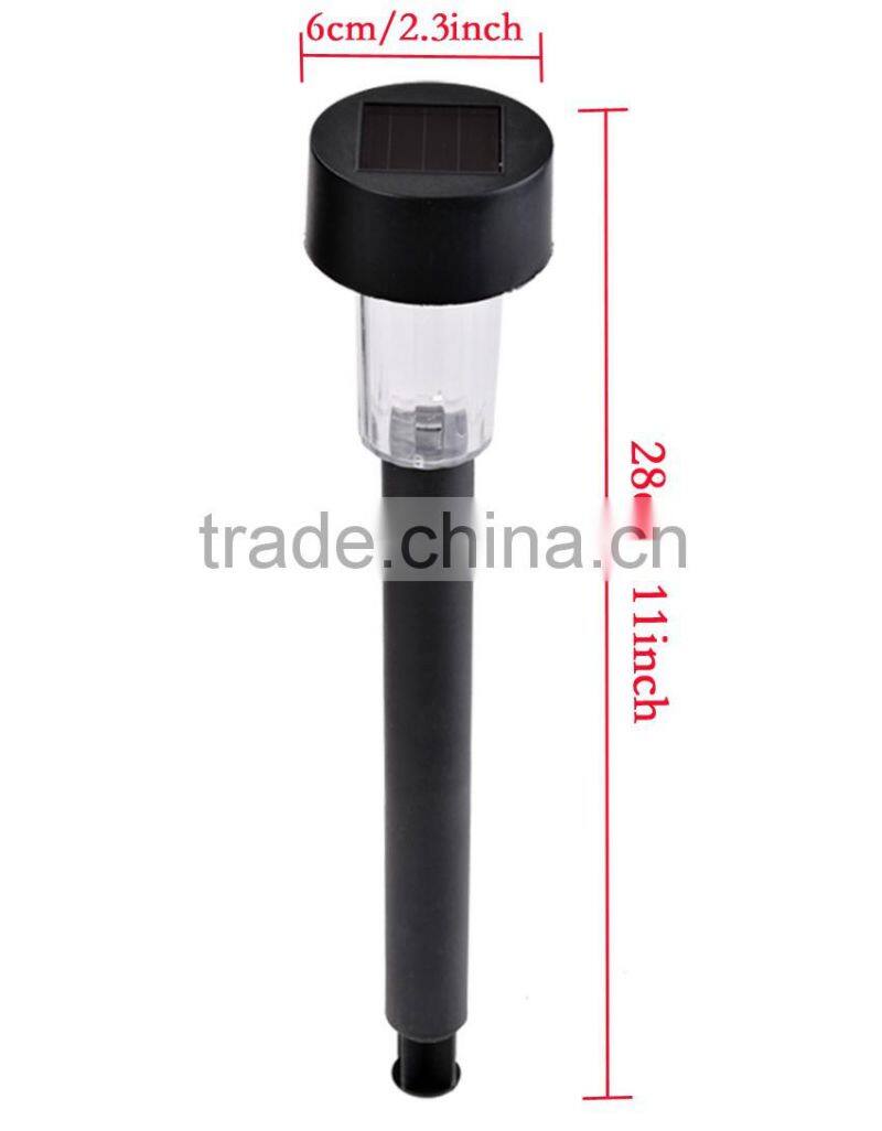 New 24PCS LED Outdoor Garden Path Lighting Landscape Solar Light WH002339