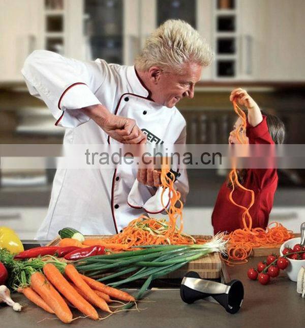 Hot Selling Spiral Slicer stainless steel Spiral Grater Julienne Spiral Slicer