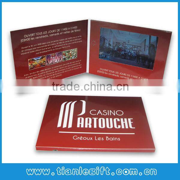 Sex TV in card video invitation card Chinese wholesale