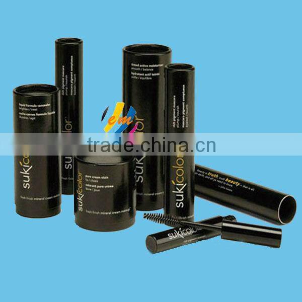 Delicate various cosmetics cardboard paper tube box for packaging